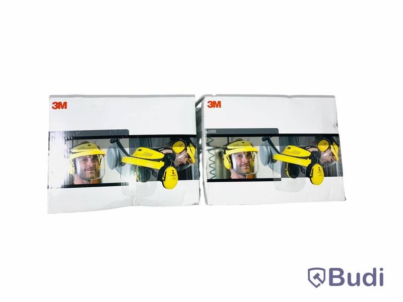 2st NYA Visirpaket, stl S - 3M Peltor G500, totalt ord pris ink. moms ca: 1500 kr