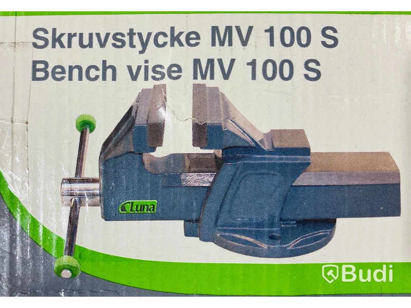 2st NYA Skruvstycken - Luna MV 100 S, totalt ord pris ink. moms ca: 1600 kr