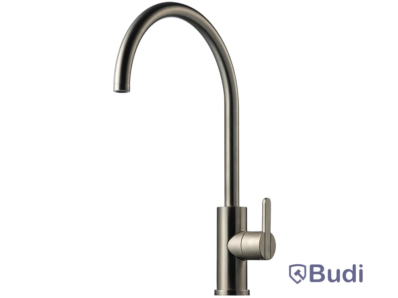 NY Köksblandare med vridbar pip. Tapwell. Artnr: 9422985. TAP180 Brushed Nickel. Ord. pris inkl. moms ca: 5795 kr.
