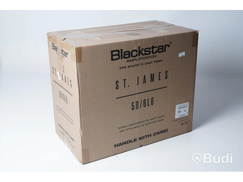 Gitarrförstärkare - Blackstar St. James 50/6L6. Ny.