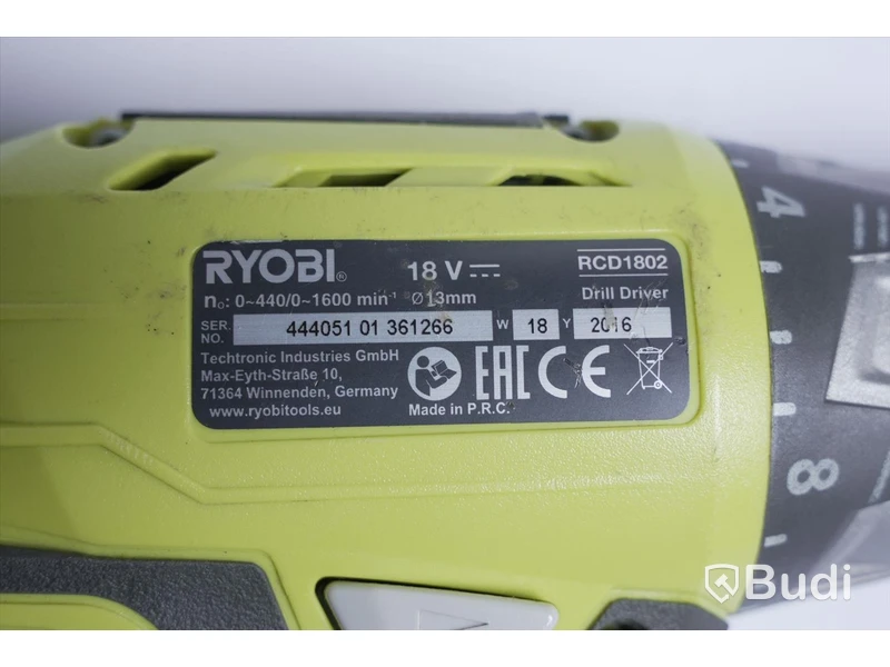 Skruvdragare - Ryobi RCD1802