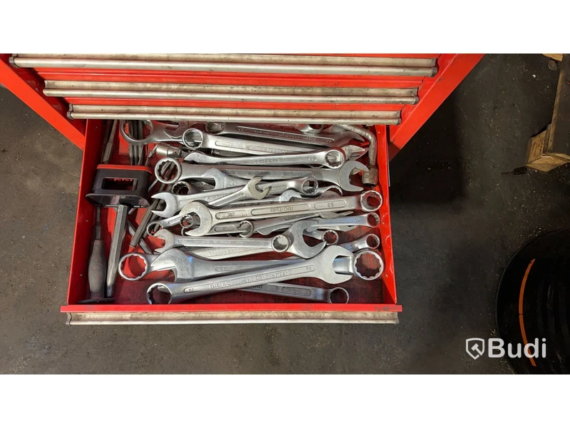 Verktygsvagn IDG tools inkl. verktyg