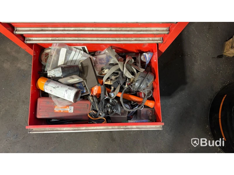 Verktygsvagn IDG tools inkl. verktyg