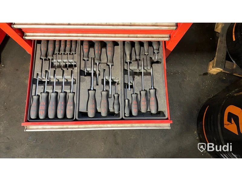 Verktygsvagn IDG tools inkl. verktyg