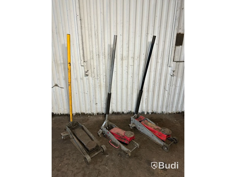 3 st domkrafter 2,5 - 3 t IDG tools