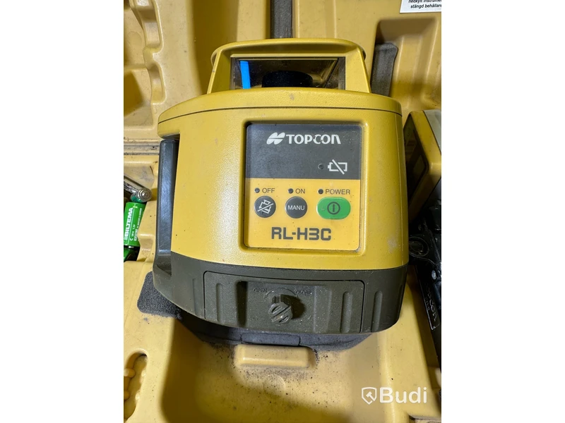 Roterande laser Topcon RL - H3C, holder-6 obs! kalibrering osäker