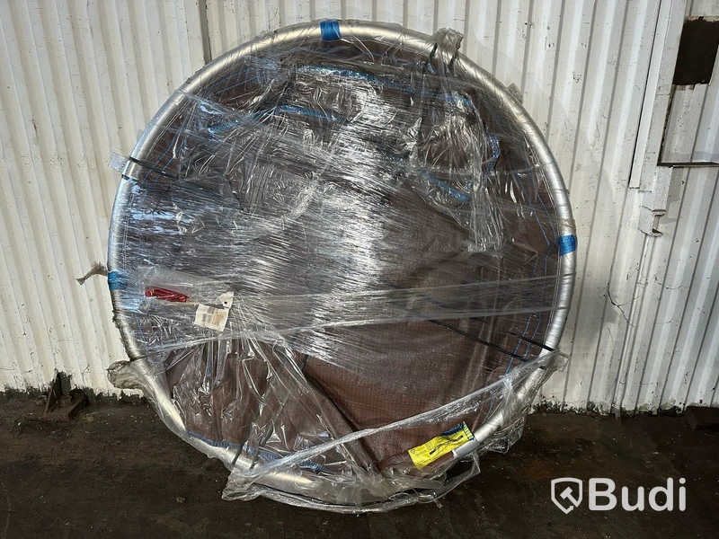 Lyftsäck till Molokbehållare 5000 liter. Trädd säck i rund profil. Dia 150 cm