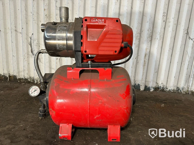 Hydrofor vattenpump Leander Pump, tank 24 L. Obs! Osäker funktion