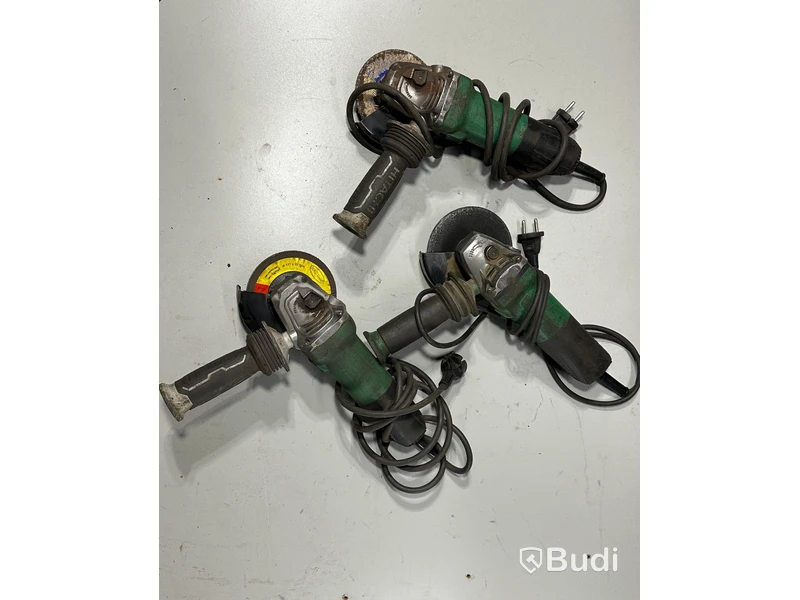 3 st vinkelslipar Hitachi G 13SW(s)