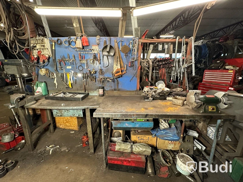 Diverse handverktyg och bänkslip metabo DS W 5175