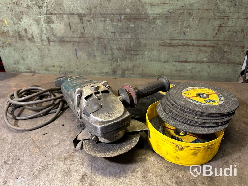 Vinkelslip metabo w 21-18 ink slipplattor