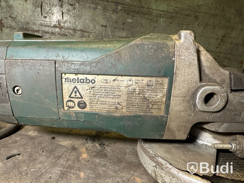 Vinkelslip metabo w 21-18 ink slipplattor