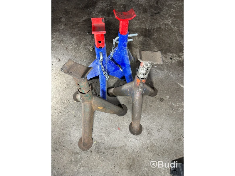4 st pallbockar, 3 ton