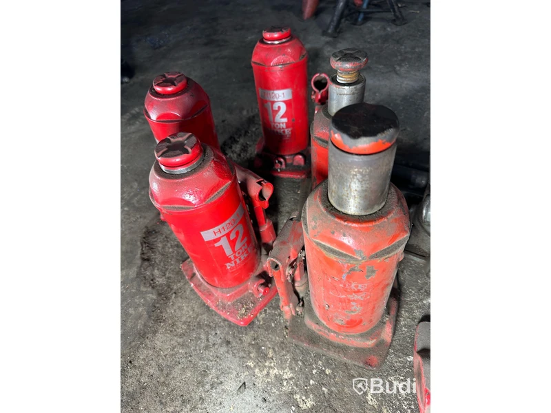 11 st domkrafter, 10-15 ton
