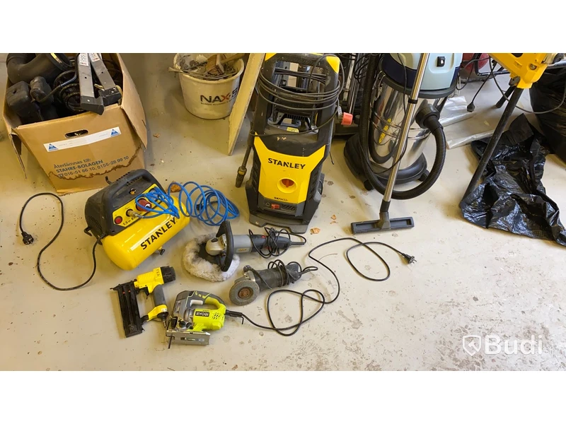 Kompressor, högtryckstvätt m.m.