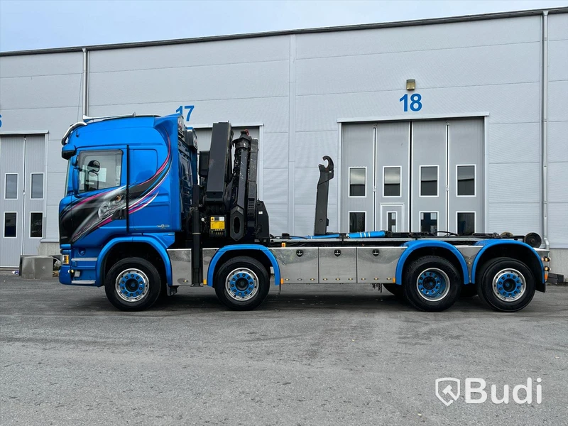 Kranväxlare Scania G490 8X2-6 -2016 | Euro6 | Palfinger PK 34002-SH | Palift