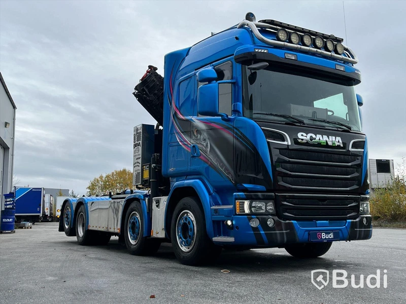 Kranväxlare Scania G490 8X2-6 -2016 | Euro6 | Palfinger PK 34002-SH | Palift