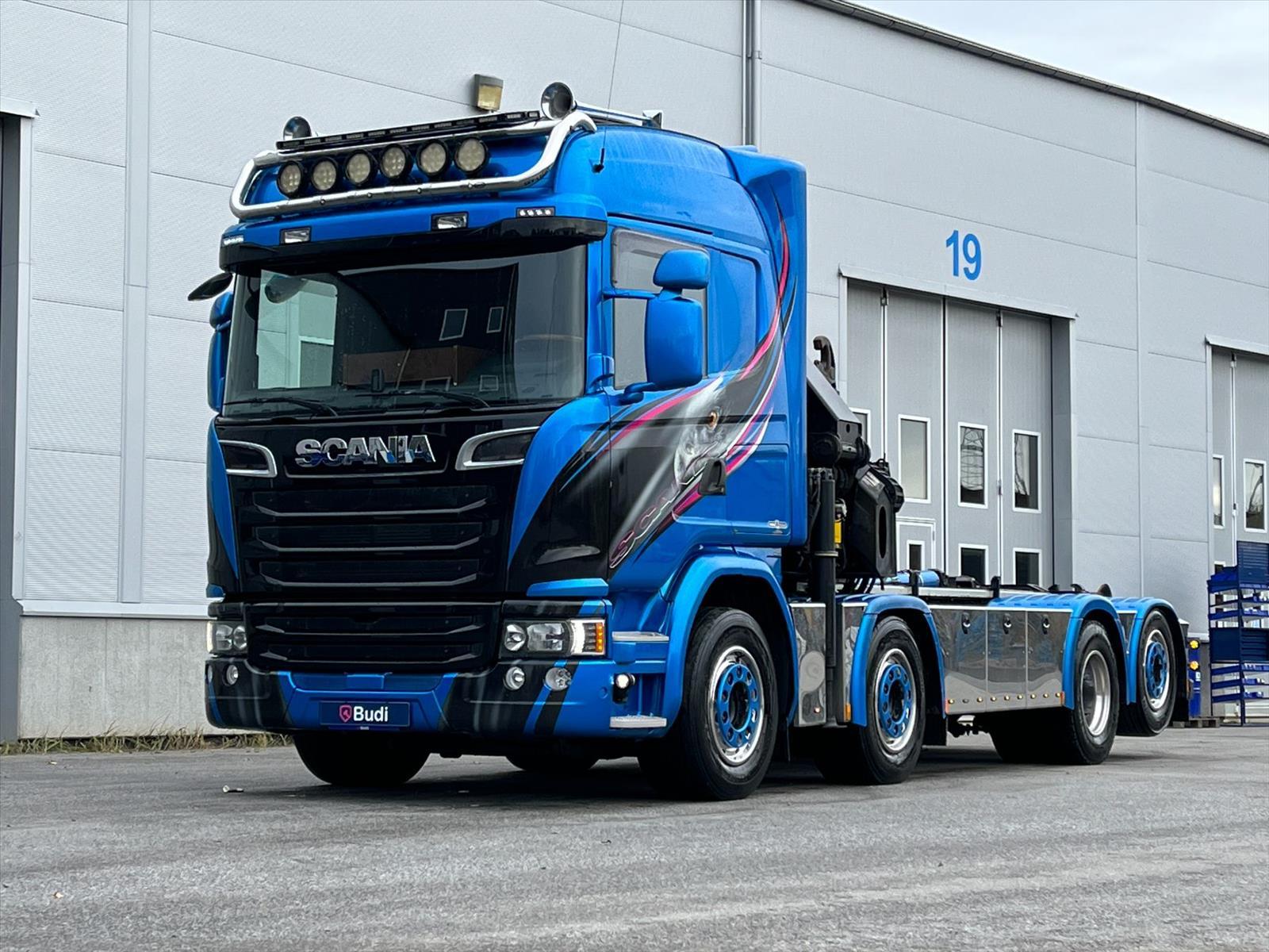 Kranväxlare Scania G490 8X2-6 -2016 | Euro6 | Palfinger PK 34002-SH | Palift