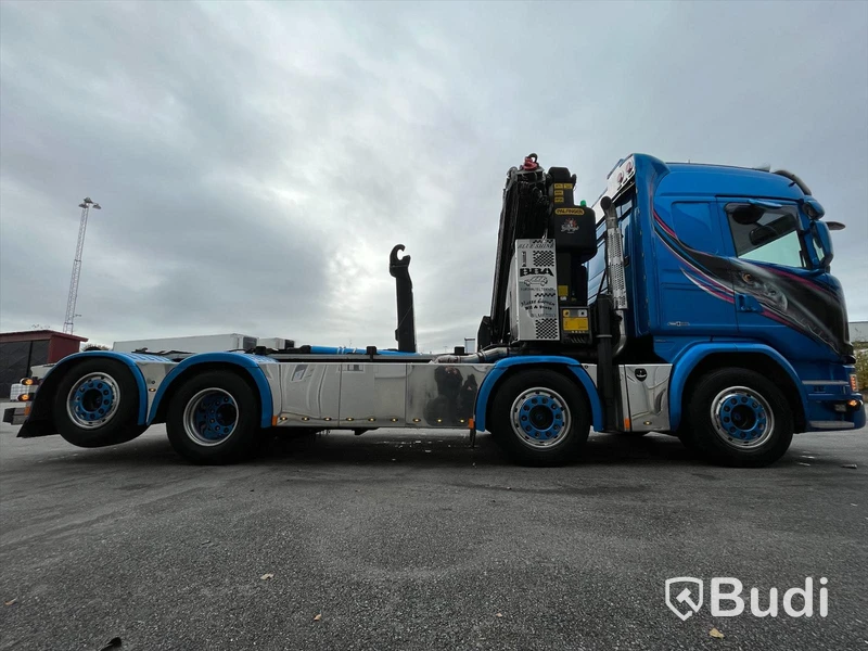 Kranväxlare Scania G490 8X2-6 -2016 | Euro6 | Palfinger PK 34002-SH | Palift