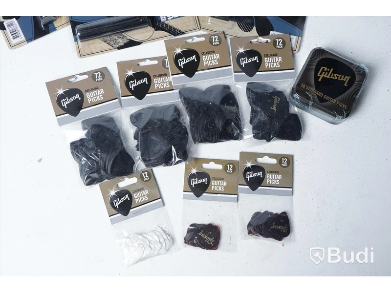 Diverse Plektrum & Strängvevar - Gibson & Supreme