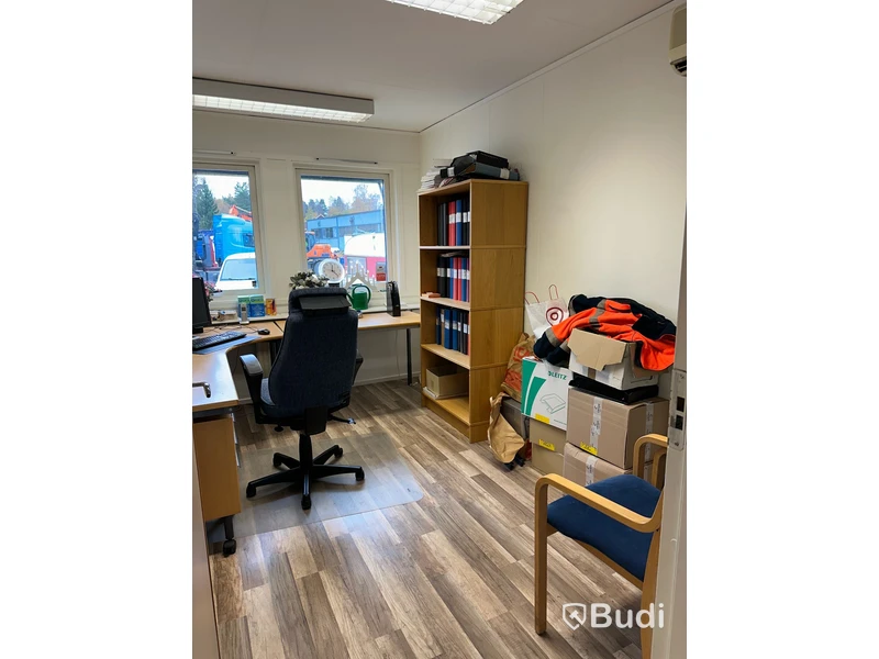 Flyttbar modulbyggnad ca 12,1 x 9,2 m