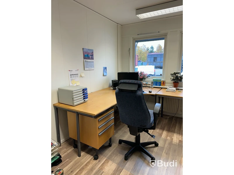 Flyttbar modulbyggnad ca 12,1 x 9,2 m