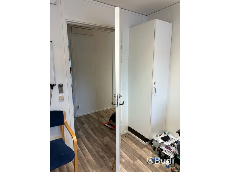 Flyttbar modulbyggnad ca 12,1 x 9,2 m