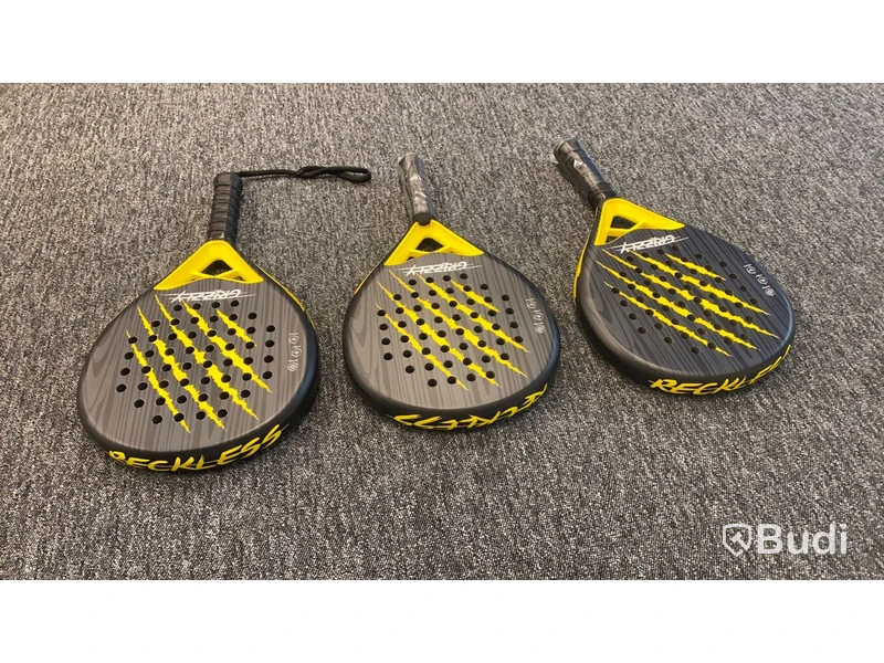 Padelracketar Grizzly Reckless Yellow - 3 st