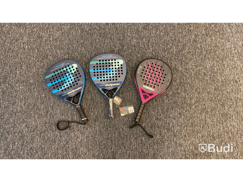 Padelracketar Bullpadel & Grizzly - 3 st