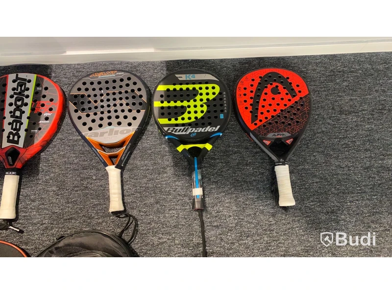 Parti begagnade padelracketar & tillbehör