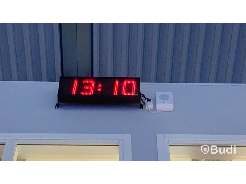 Digital matchklocka