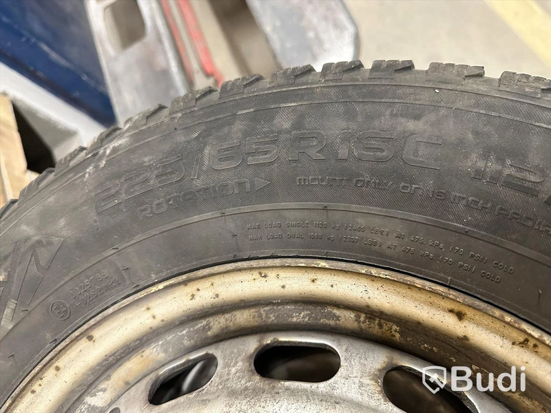 Vinterhjul - Nokian Hakkapeliitta 225/65R16 C
