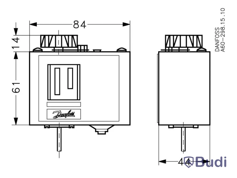 Danfoss Termostat KP73, Ord. pris inkl. moms: ca 1000 kr