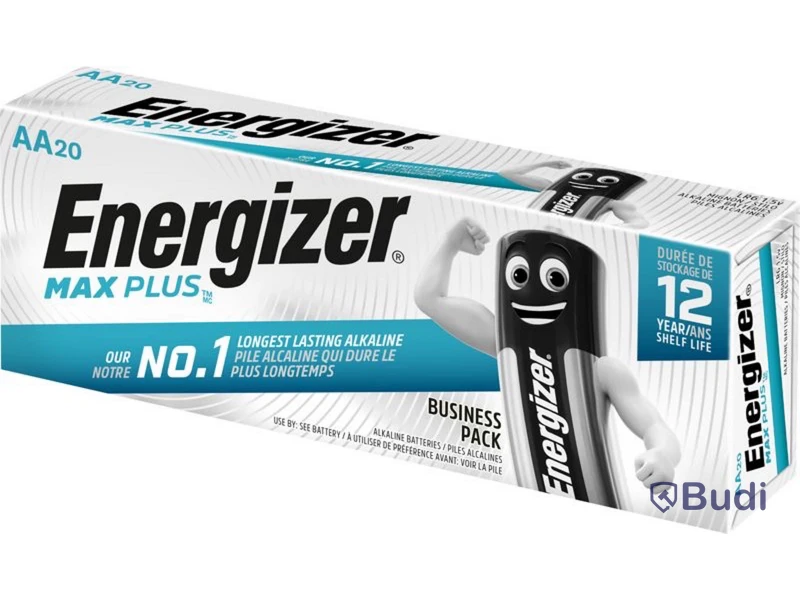 Parti batterier — Energizer, 3 st 20-pack AA, 3 st 20-pack AAA, MAX plus. Totalt ord. pris. inkl. moms ca: 1000 kr