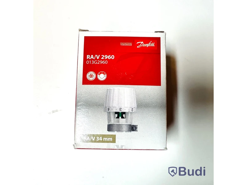 12 st Radiatortermostat, Danfoss RA/V 2960, totalt ord. pris ink. moms ca: 4000 kr