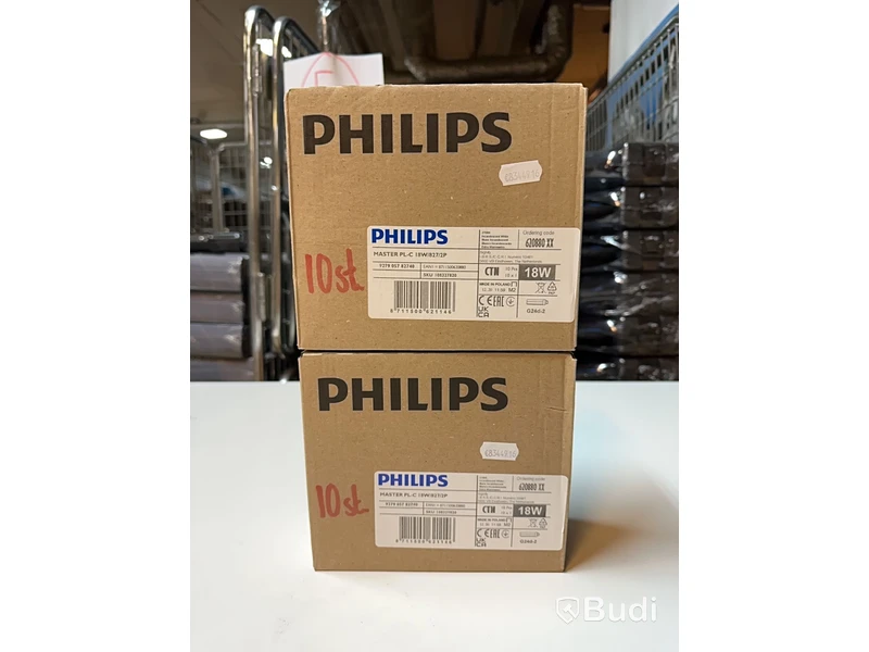 20 st. glödlampor - Philips, totalt ord. pris inkl. moms ca: 1500 kr