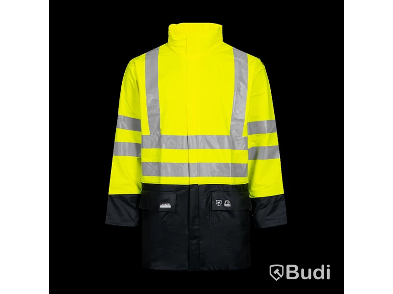3st EGNJACKOR NYA VARSEL GUL STL XXL, Märke: LYNGSOE RAINWEAR, Artno: LR3055-53/03 ,  totalt ord. pris ca: 1635 kr