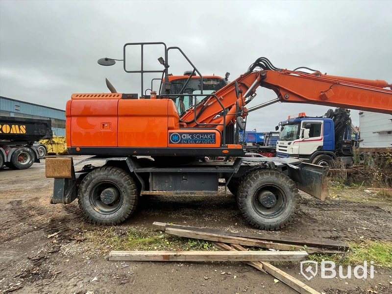 Grävmaskin | Doosan DX160W-3 | Engcon EC219 S60QS - EXPORT