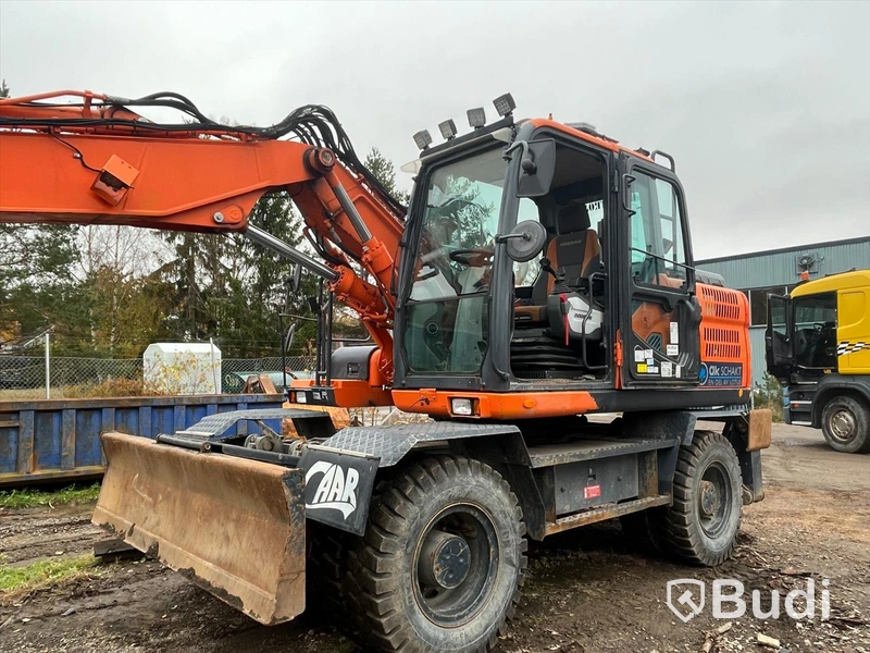 Grävmaskin | Doosan DX160W-3 | Engcon EC219 S60QS - EXPORT