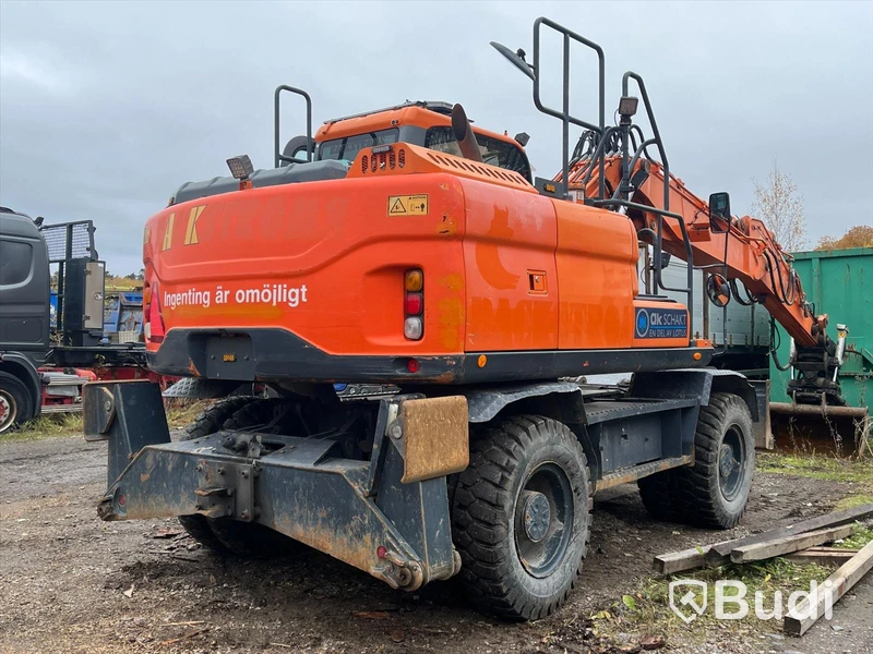 Grävmaskin | Doosan DX160W-3 | Engcon EC219 S60QS - EXPORT