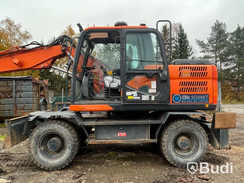 Grävmaskin | Doosan DX160W-3 | Engcon EC219 S60QS - EXPORT