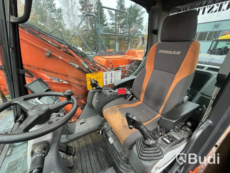 Grävmaskin | Doosan DX160W-3 | Engcon EC219 S60QS - EXPORT