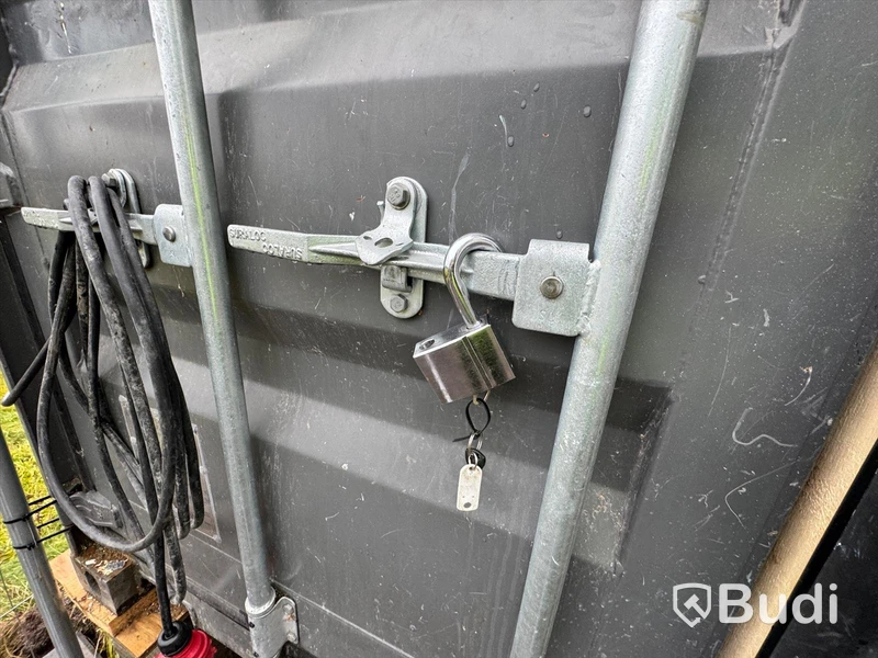 Container 20 fot, förbered för att isoleras, lås ingår
