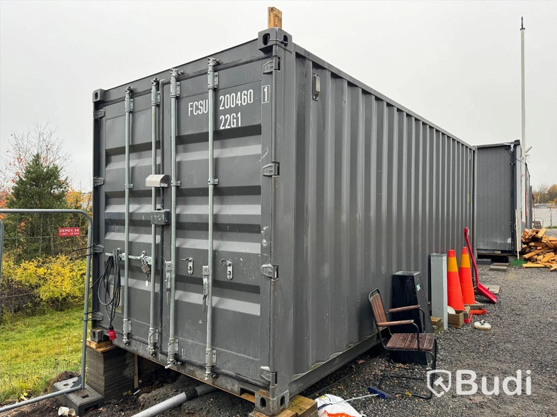 Container 20 fot, förbered för att isoleras, lås ingår