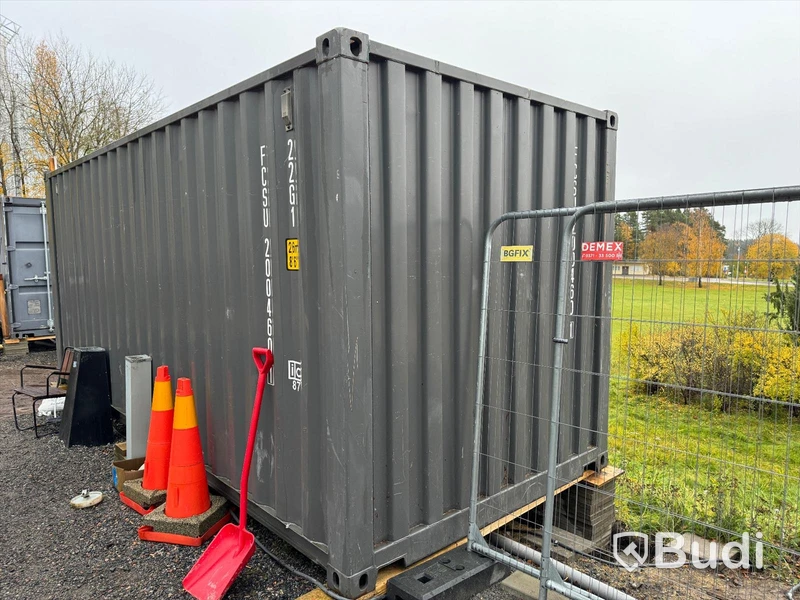 Container 20 fot, förbered för att isoleras, lås ingår