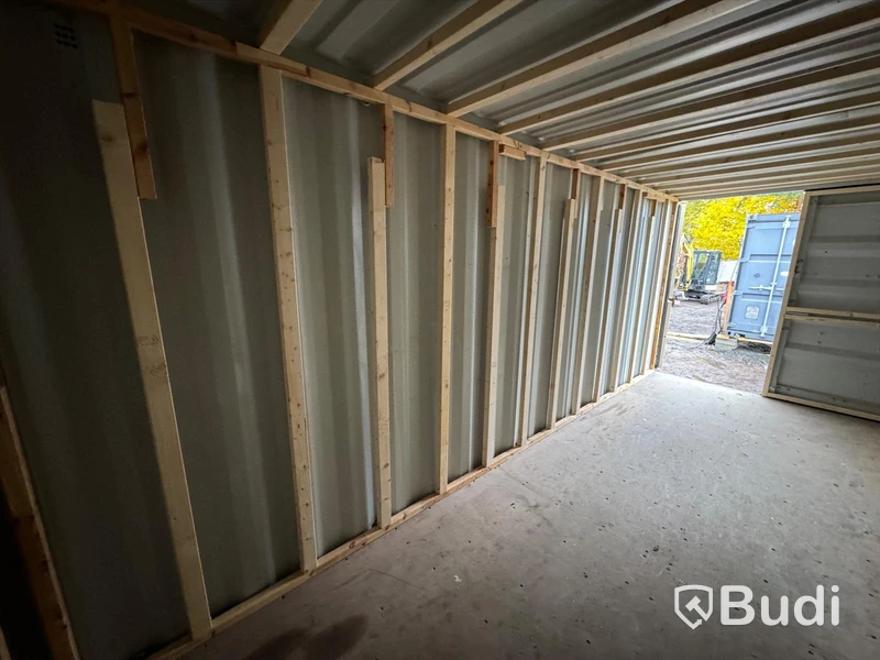 Container 20 fot, förbered för att isoleras, lås ingår