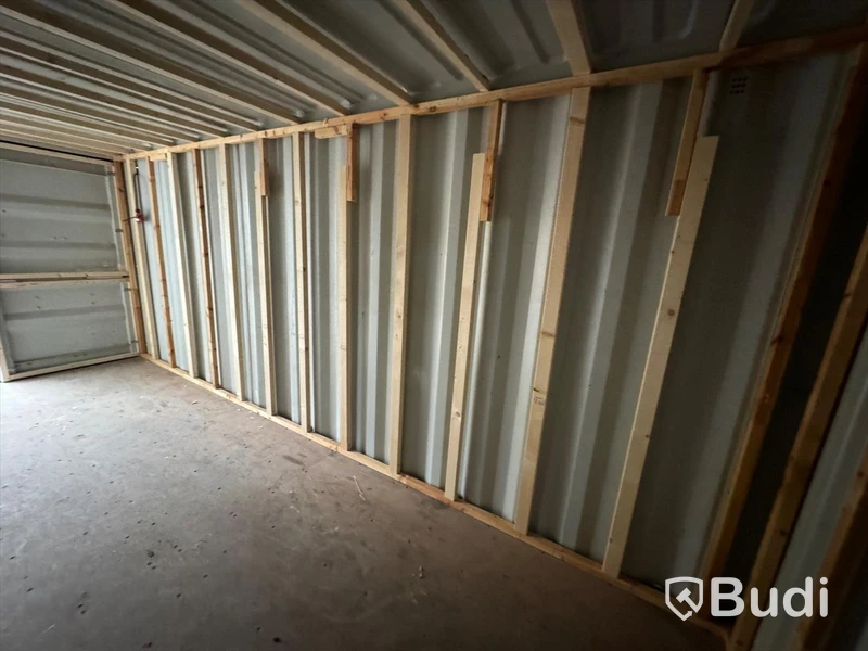 Container 20 fot, förbered för att isoleras, lås ingår