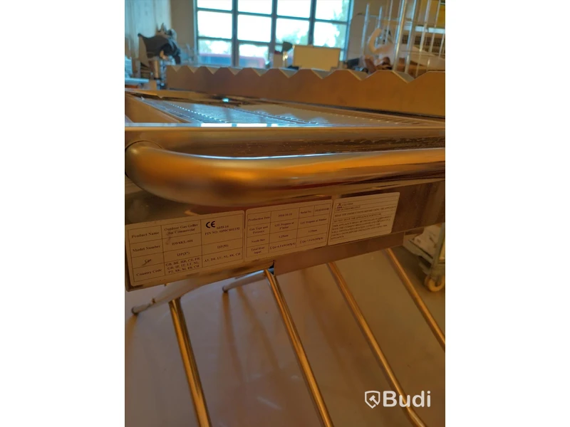 2 st gasolgrillar, Cater cook + rostfritt korvrack