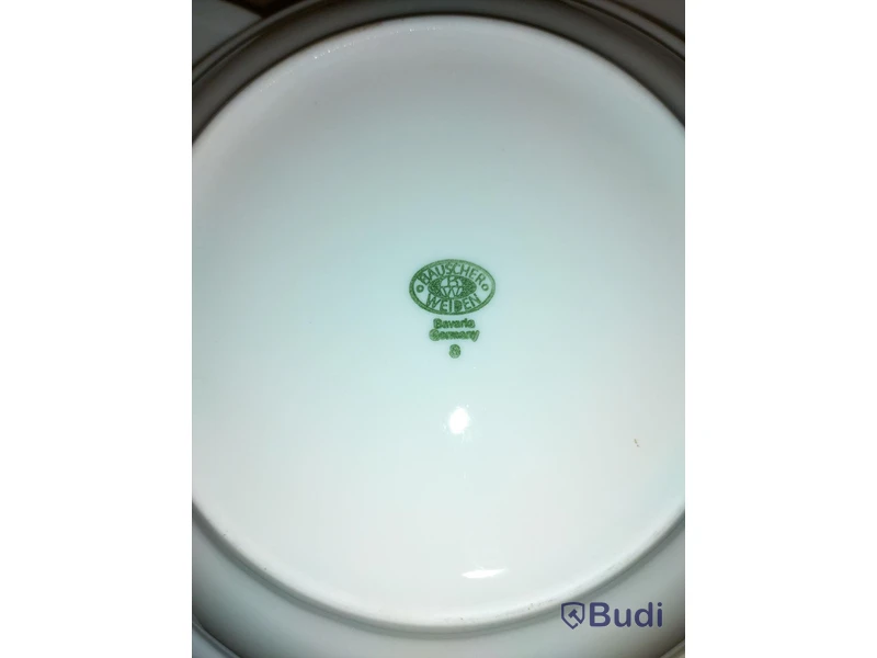 200 st djupa vita sopp-/pastatallrikar Bauscher