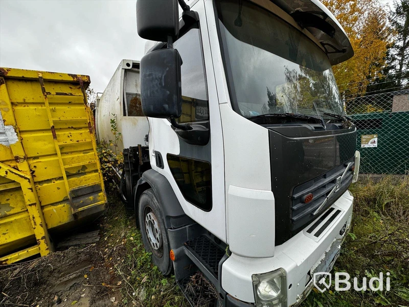 Sopbil med kran Volvo FE 7.1 I-Shift | 280hk | 2009 | I-shift | Reparationsobjekt - EXPORT